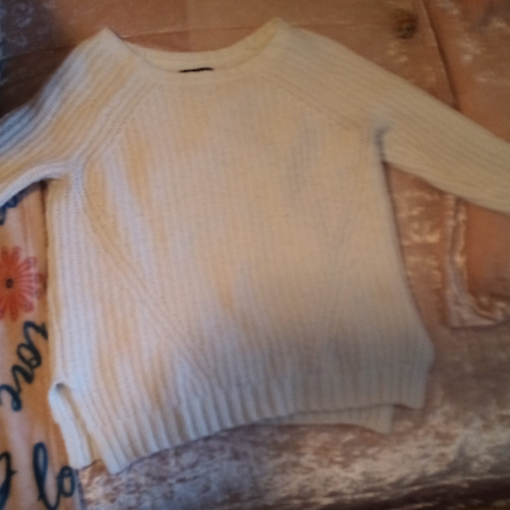 White sweater
